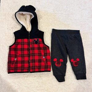 Mickey Mouse Hoodie Sweatsuit - 18 month